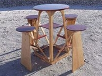 Coroflot Joe Warren Fold-Out Picnic Table